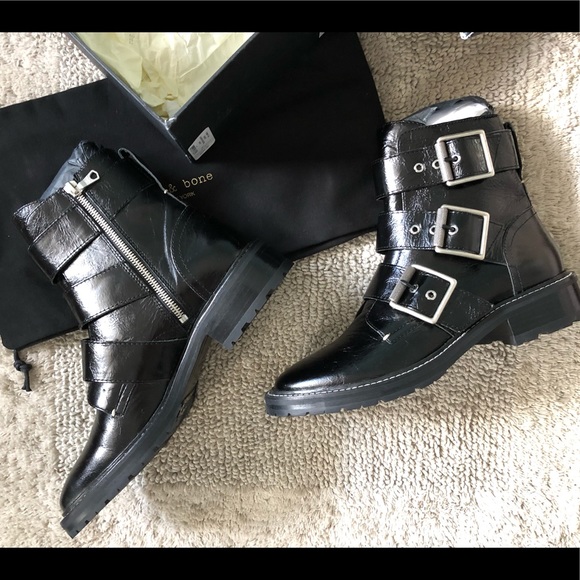 Rare & New - Rag & Bone Cannon Buckle Boot - Picture 3 of 8